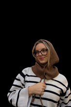 Charger l'image dans la galerie, Cagoule Sparkly Brown
