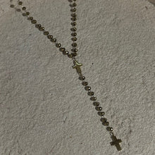 Charger l'image dans la galerie, ESTHER chapelet avec perles dorées
